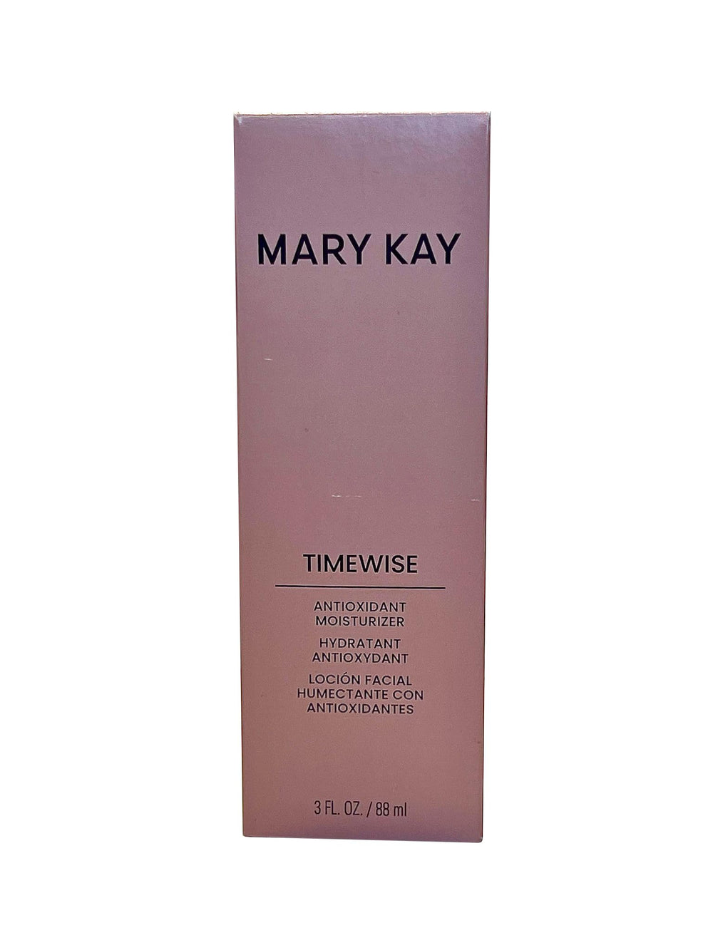 Mary Kay TimeWise moisturizer application texture demonstrates long-lasting hydration.