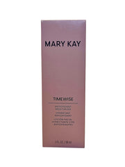 Mary Kay TimeWise moisturizer application texture demonstrates long-lasting hydration.