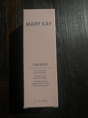 Mary Kay TimeWise antioxidant moisturizer being applied on skin for even tone