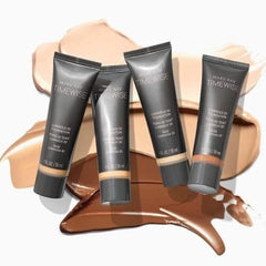Finished look of Mary Kay TimeWise Luminous 3D Foundation with natural glow