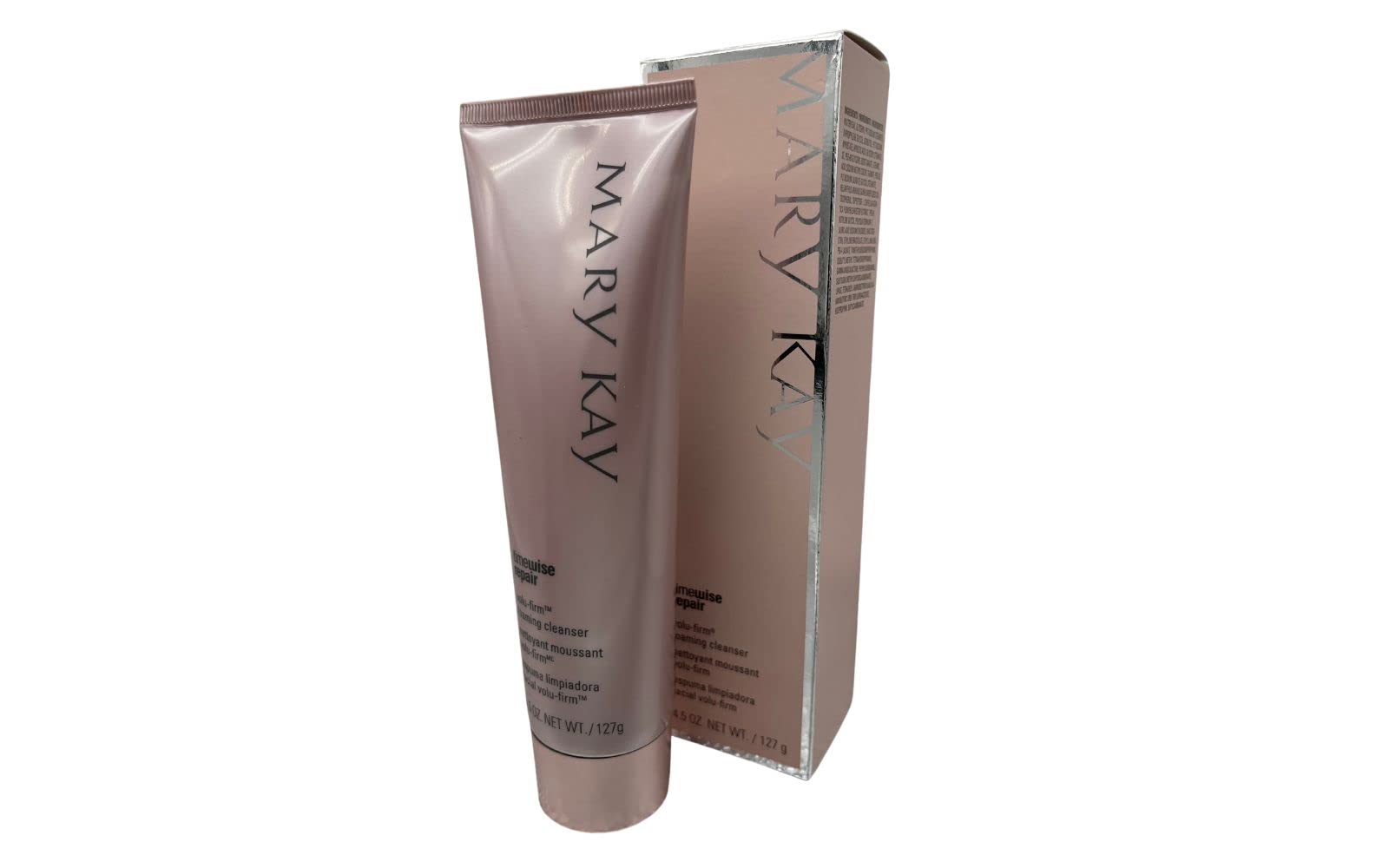 Mary Kay TimeWise Repair foaming cleanser bottle front view for daily cleansing