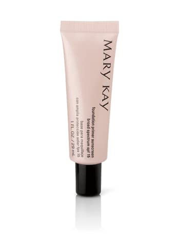 MaryKay foundation primer with SPF 15, oil-free gel for a matte, long-lasting base.