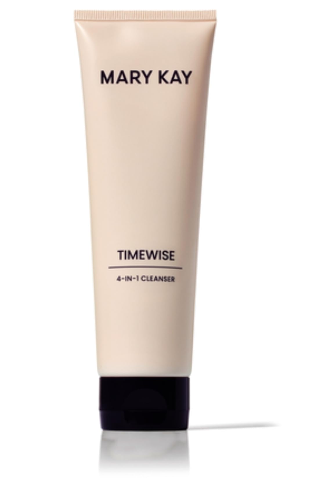 Mary Kay TimeWise 4-In-1 Cleanser for combination/oily skin bottle promoting gentle cleansing and light exfoliation.