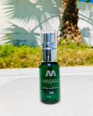 MASAMI Mekabu Hydrating Shine Serum ends framed to tame frizz.