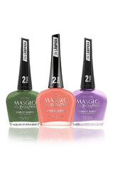 MASGLO Gel Evolution Buscona shade on nails with long-lasting color.