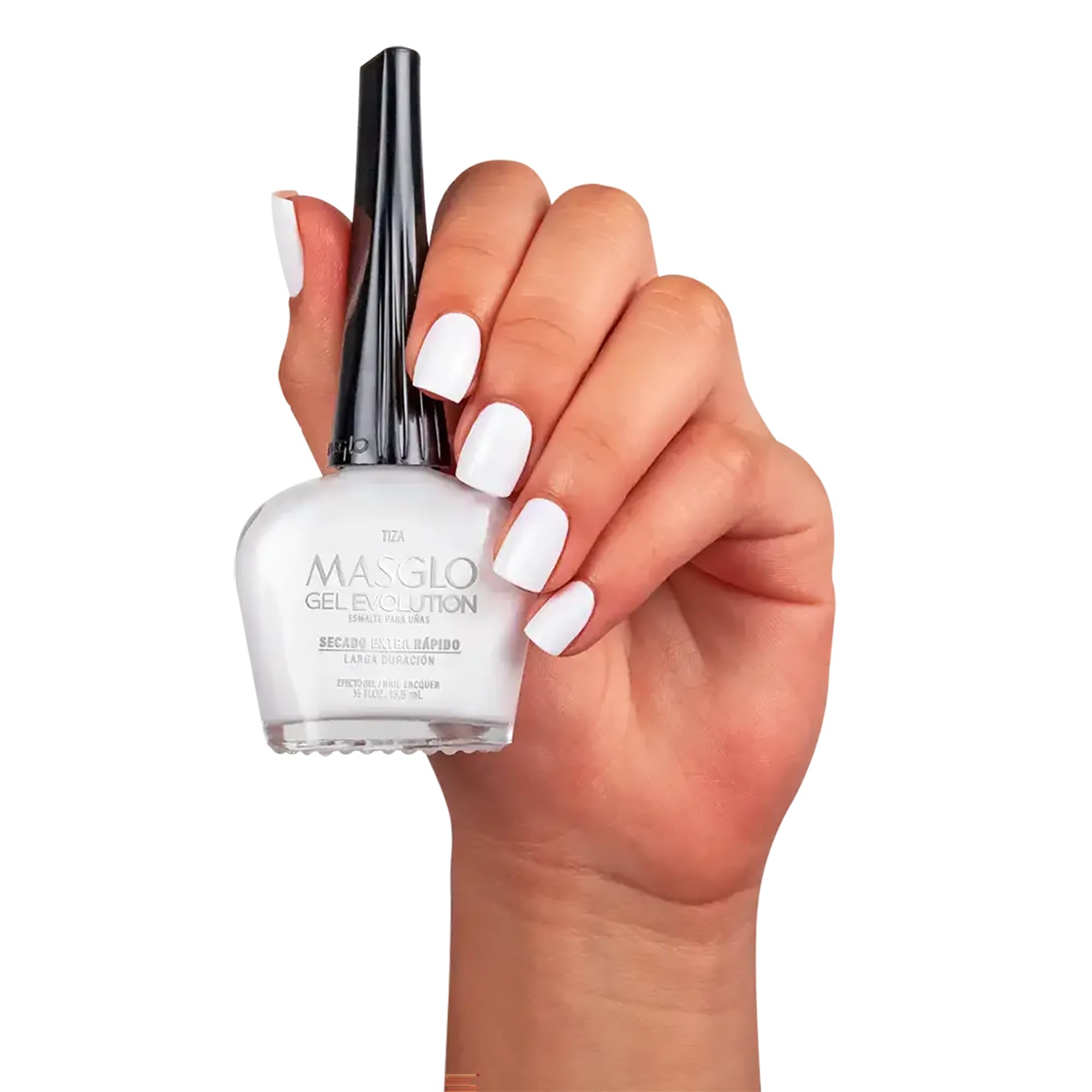 MASGLO Gel Evolution fast-drying formula for quick manicures.