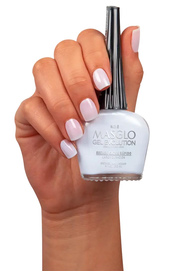 MASGLO Gel Evolution Profesional bottle showing bold gel-like shine