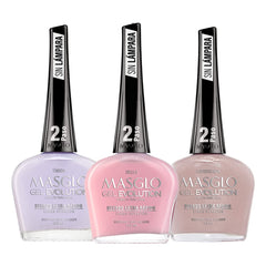 MASGLO Gel Evolution Sophisticated bottle close-up with a glossy finish.