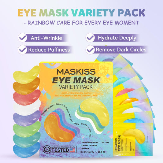 Maskiss individually wrapped patches maintain freshness for travel or daily use.