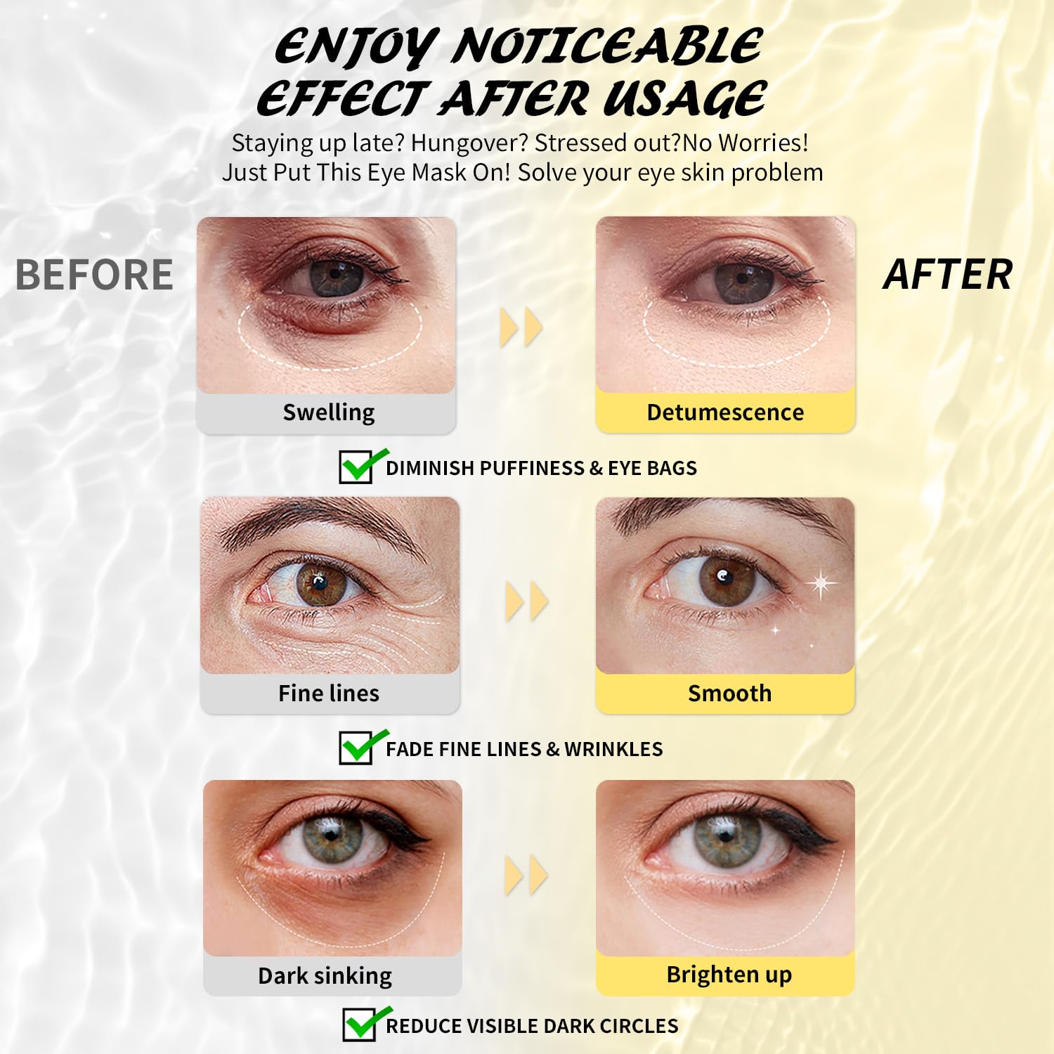 Maskiss Retinol Under Eye Patches lift and firm delicate under-eye skin