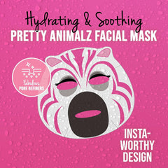 Masque BAR Pretty Animalz sloth face mask helps relax and restore comfort during self-care.