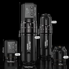 MAST TATTOO Fold Pro cordless design enabling flexible studio work