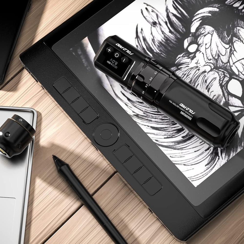 MAST TATTOO Fold Pro studio-use case and portability for professionals