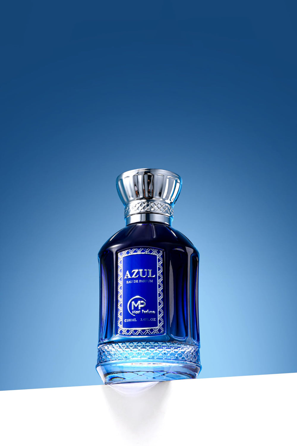 Mast Perfume Azul EDP base notes amber, woods, musk for lasting warmth.