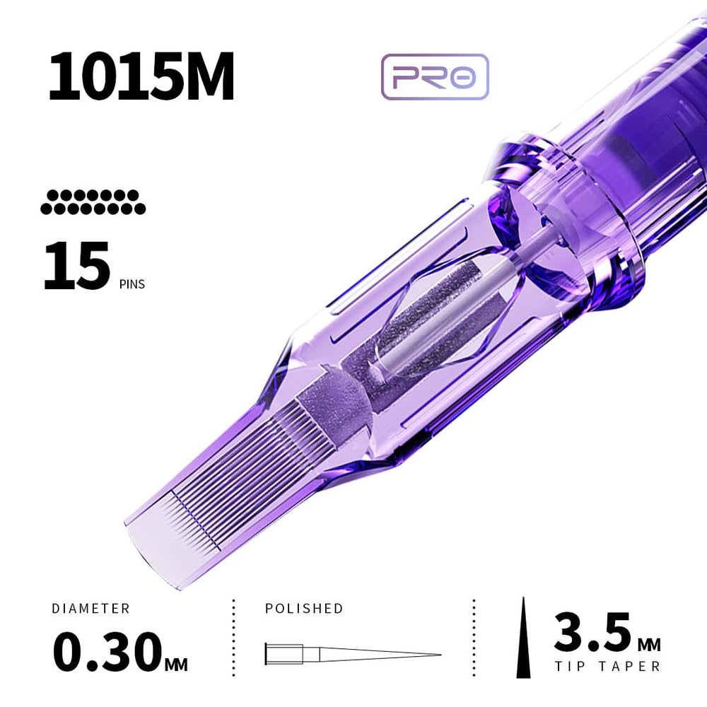 Mast Pro cartridge shows multiple groupings for liner and shader work.