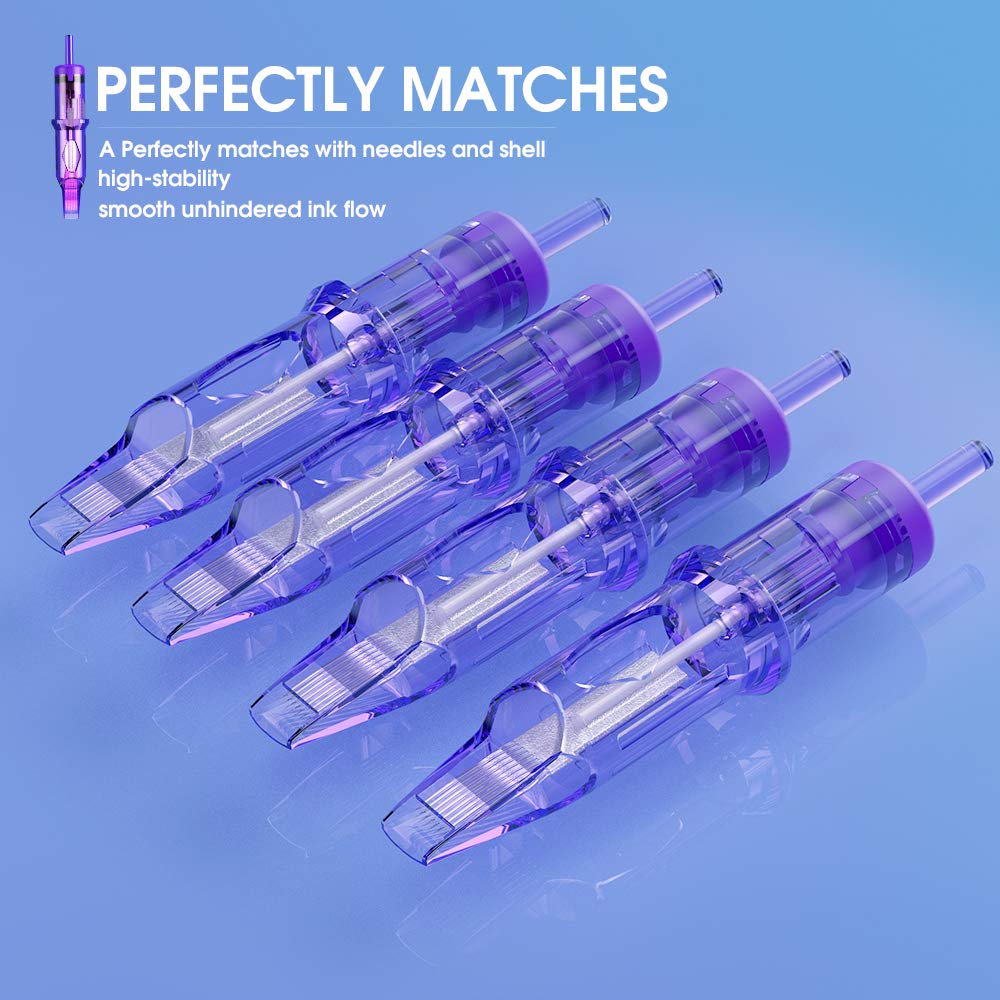 MAST TATTOO 1005M bugpin needles offer stable performance for detailed shading.