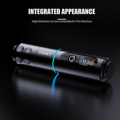 MAST TATTOO Archer2 brushless motor reduces vibration for smoother lines