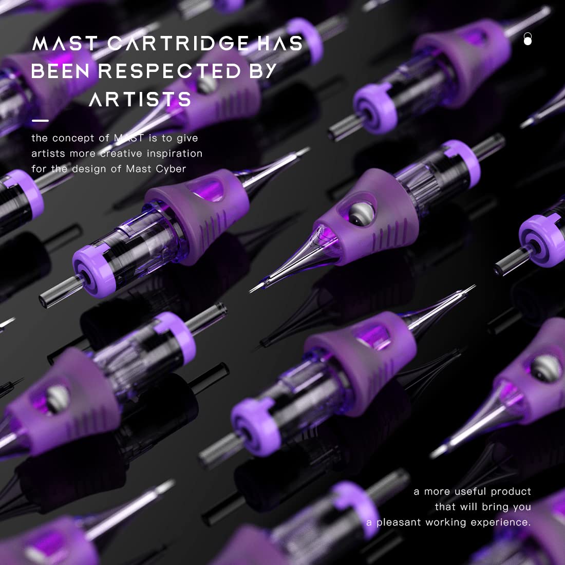 MAST TATTOO Cyber needles high-quality disposable material for clean use.