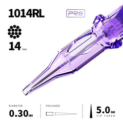 MAST TATTOO Mast Pro cartridges cover all-purpose liner and shader work.