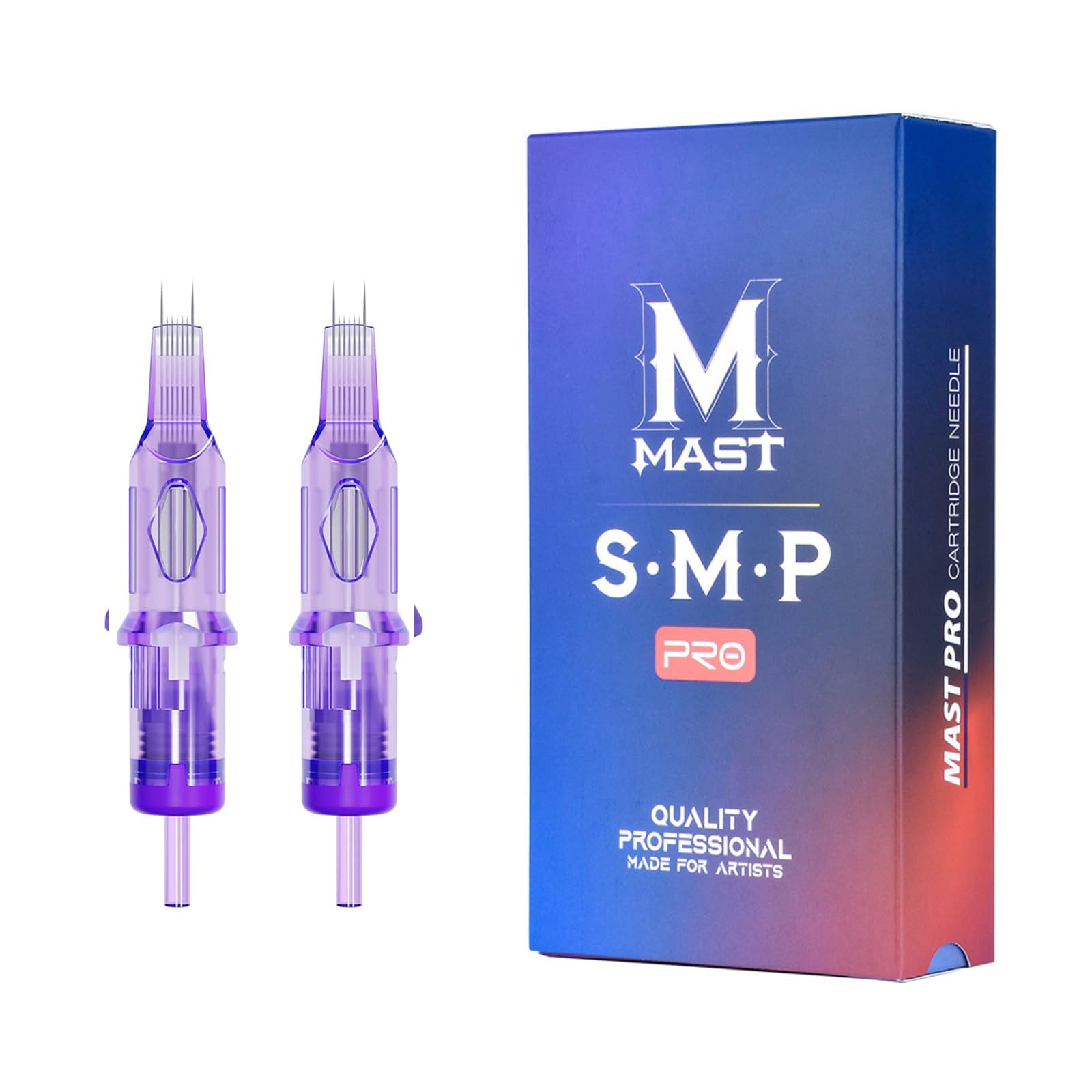 MAST TATTOO Mast Pro SMP 2-pin 0.3mm cartridge for clean liner work