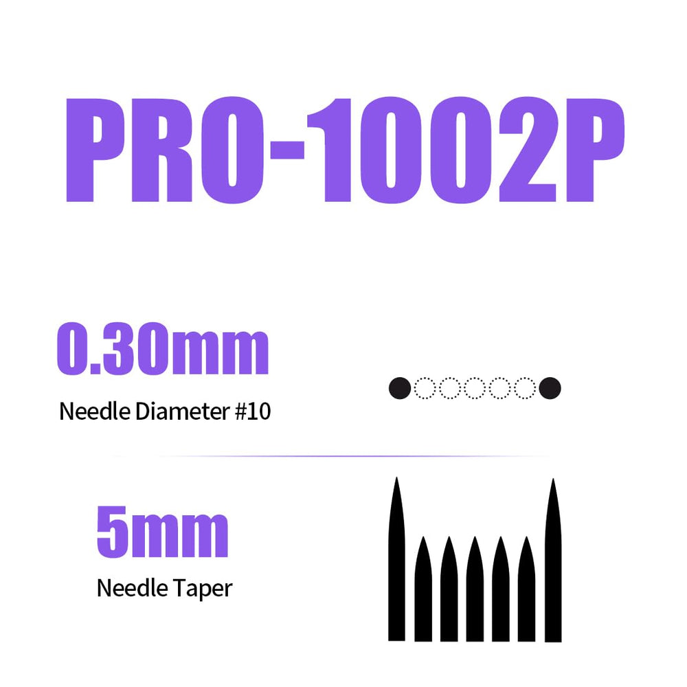 MAST TATTOO Mast Pro SMP 2-pin 0.3mm cartridge for smooth shading