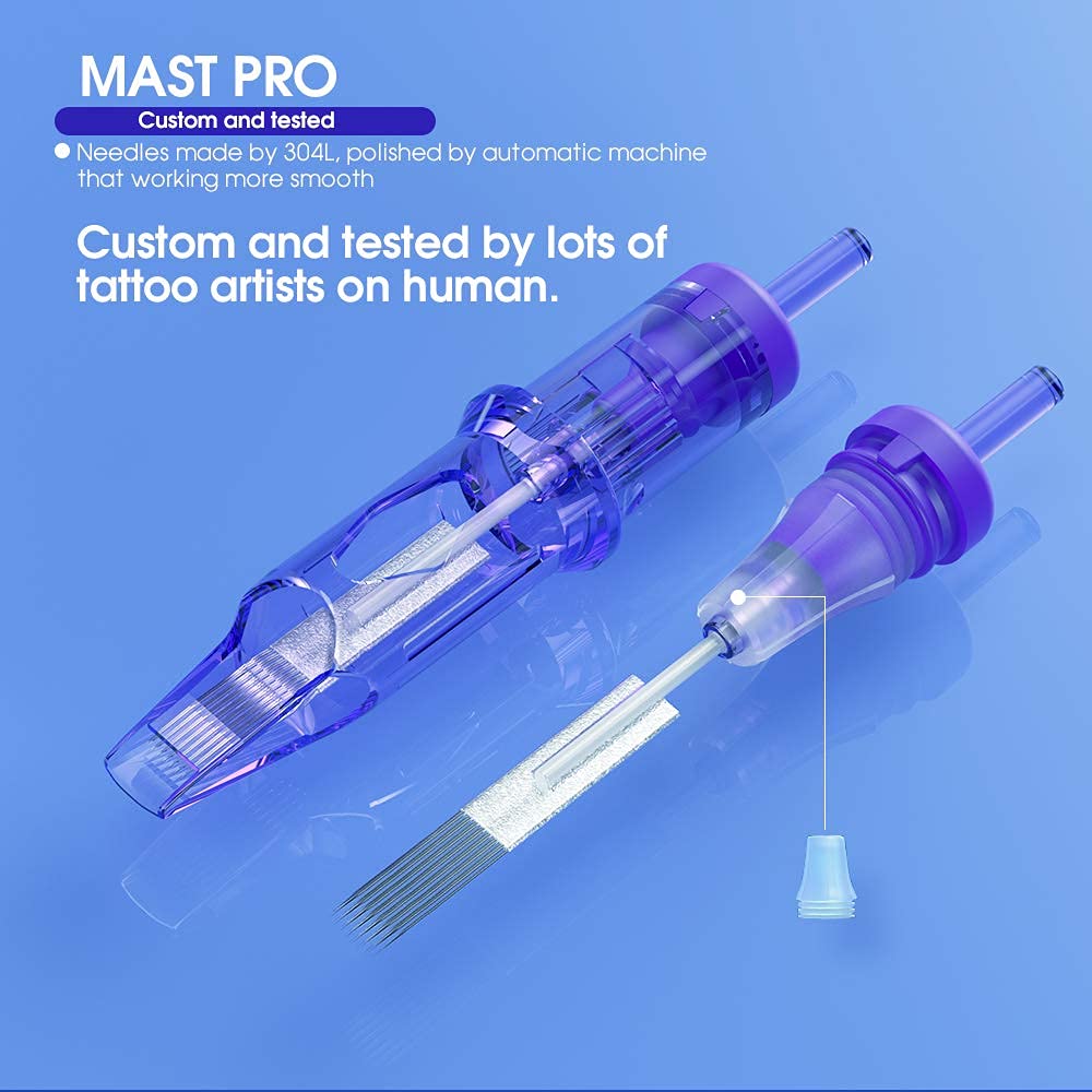 Mast Tattoo Pro 0601RL disposable needles for convenience and safety