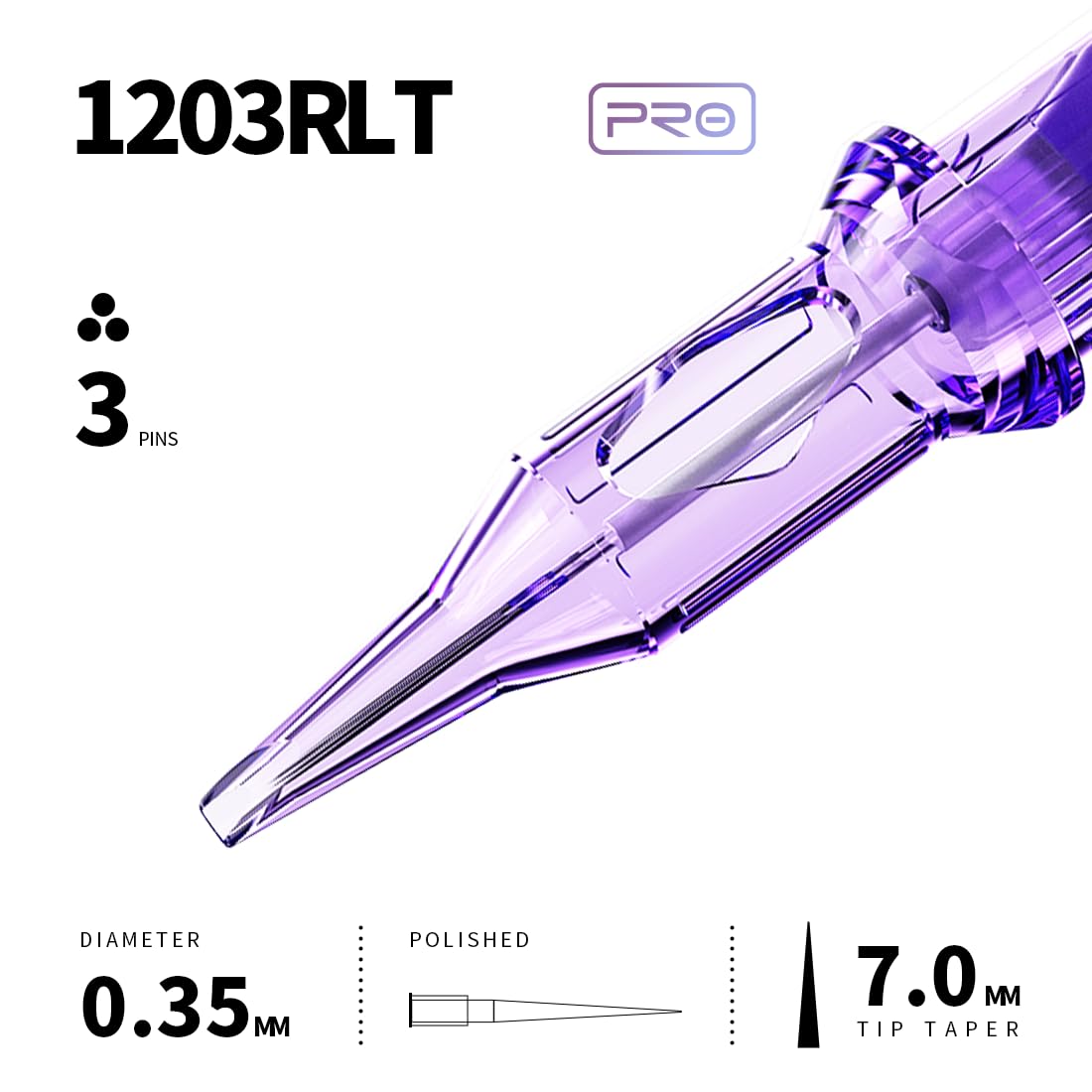 3-pin configuration in MAST Pro cartridge for stable liner or shader performance