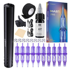 MAST TATTOO Tour Fly cordless gun shows slim, lightweight design for comfort