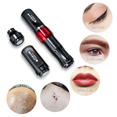 Includes 20 precision needles, 0.5 oz ink, RCA adapter, and accessories
