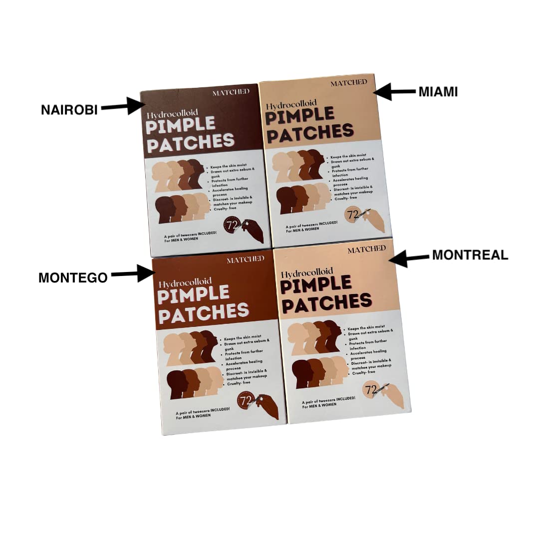 MATCHED medium patch (0.4 in) for mid-size blemishes.