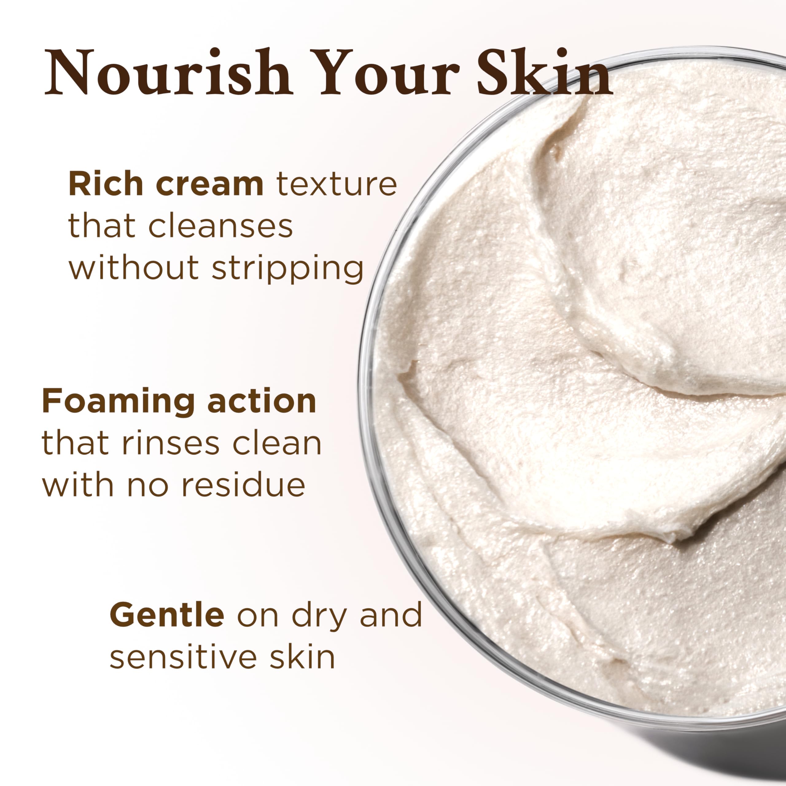 MATKAS cleanser massage-application frame depicts soothing cleansing ritual