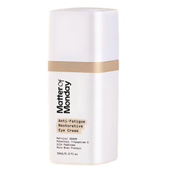 Matter of Monday Eye Cream bottle pour demonstrates rapid under-eye absorption