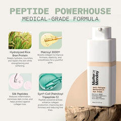 Matter of Monday Peptide concentration visual highlights potent skin-supporting complex