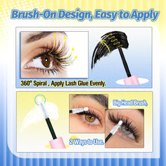 Mavphnee all-day hold for natural-looking lash clusters.