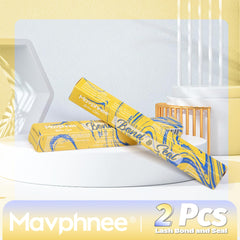 Mavphnee Lash Bond & Seal glue applicator for precise cluster lashes.