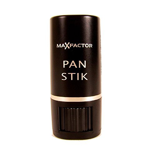 Max Factor PanStik Foundation in 12 True Beige, smooth full-coverage makeup for an even complexion