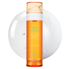 MAXCLINIC Calendula Biome Oil to Foam bottle pour for easy makeup removal and hydration