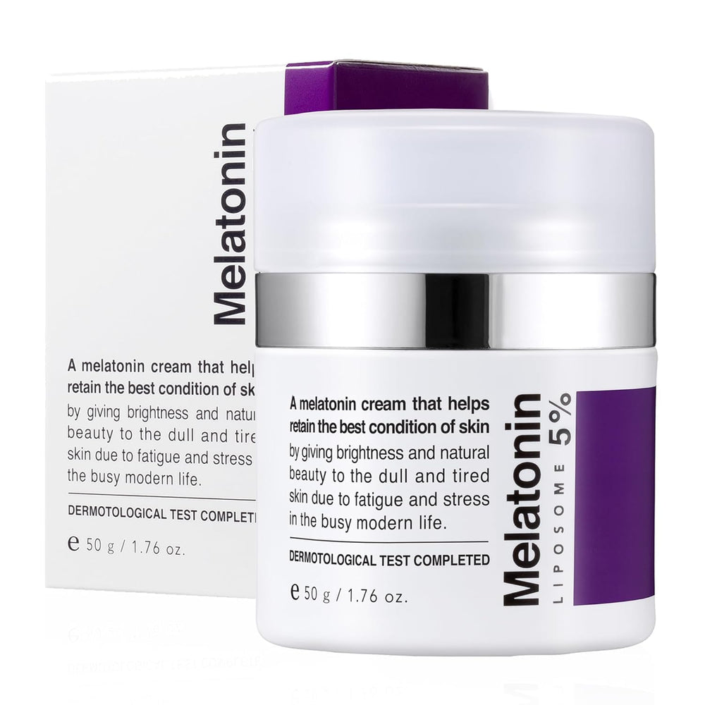 MAXCLINIC Time Return Melatonin Cream pump bottle delivers deep hydration for dry skin.