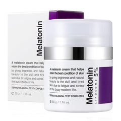 MAXCLINIC Time Return Melatonin Cream pump bottle delivers deep hydration for dry skin.