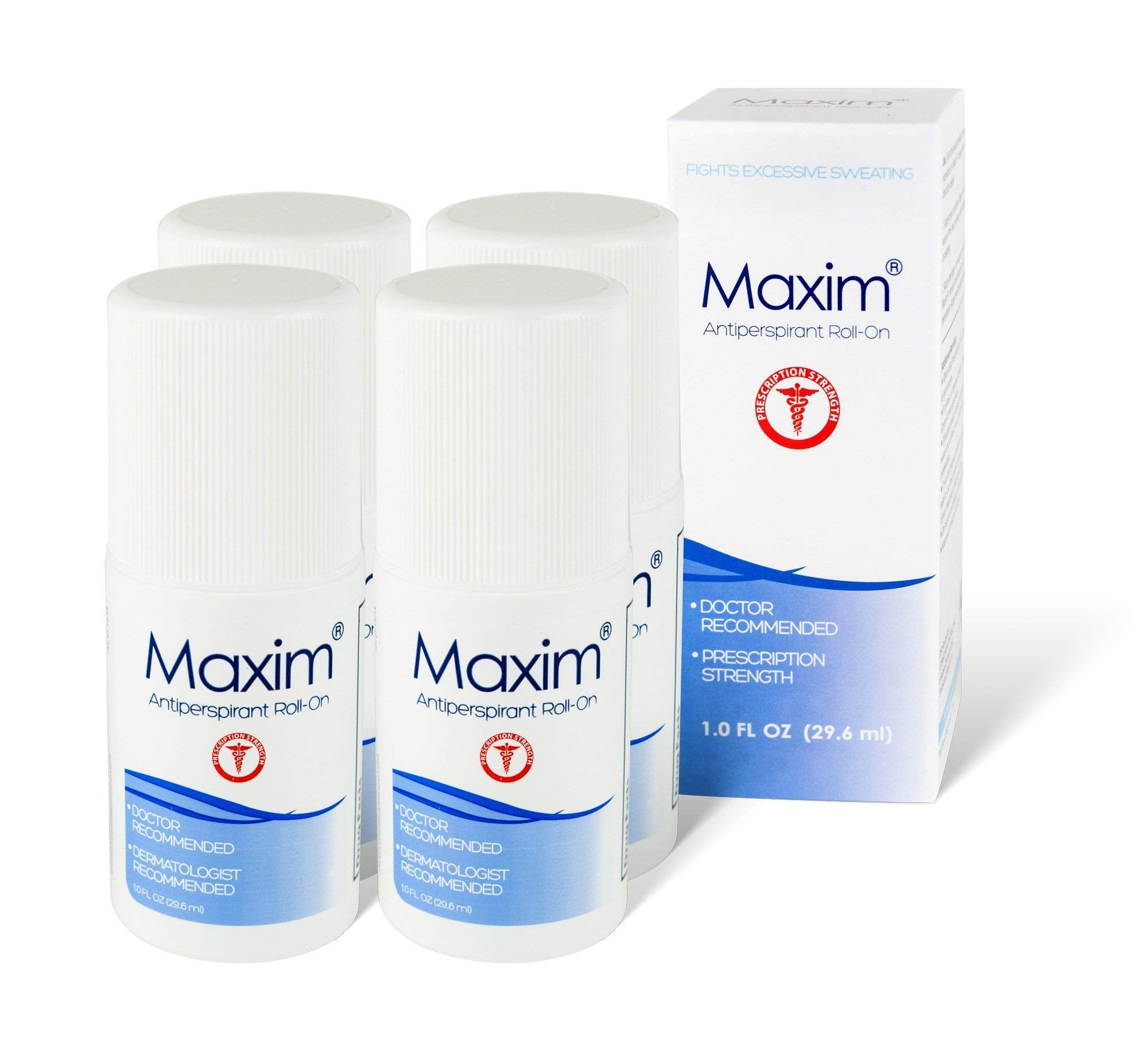 MAXIM Clinical Strength Antiperspirant Deodorant For Women Men 4 P maxim-clinical-strength-antiperspirant-deodorant-for-women-men-4-p