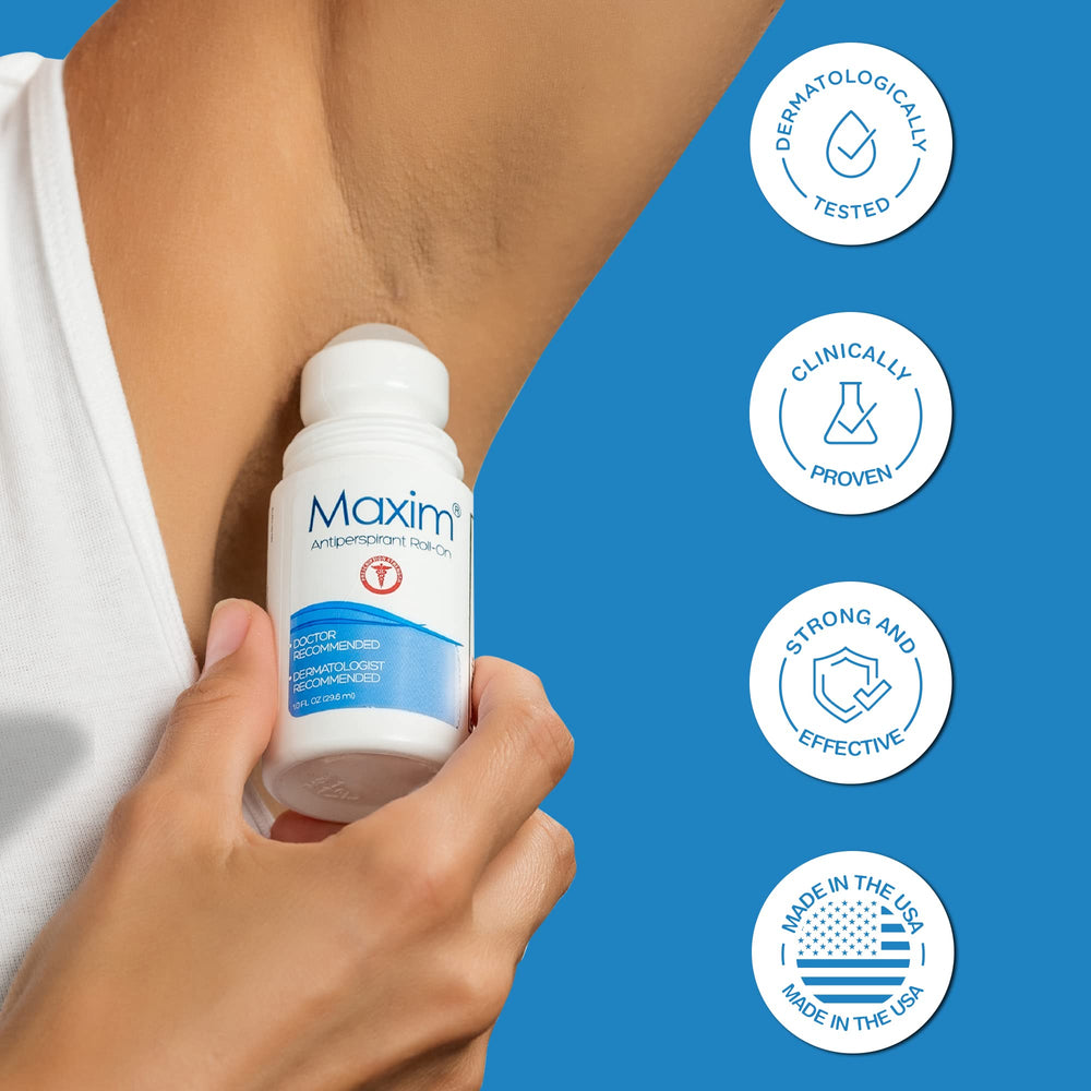 MAXIM easy-roll-on application seen during gym session