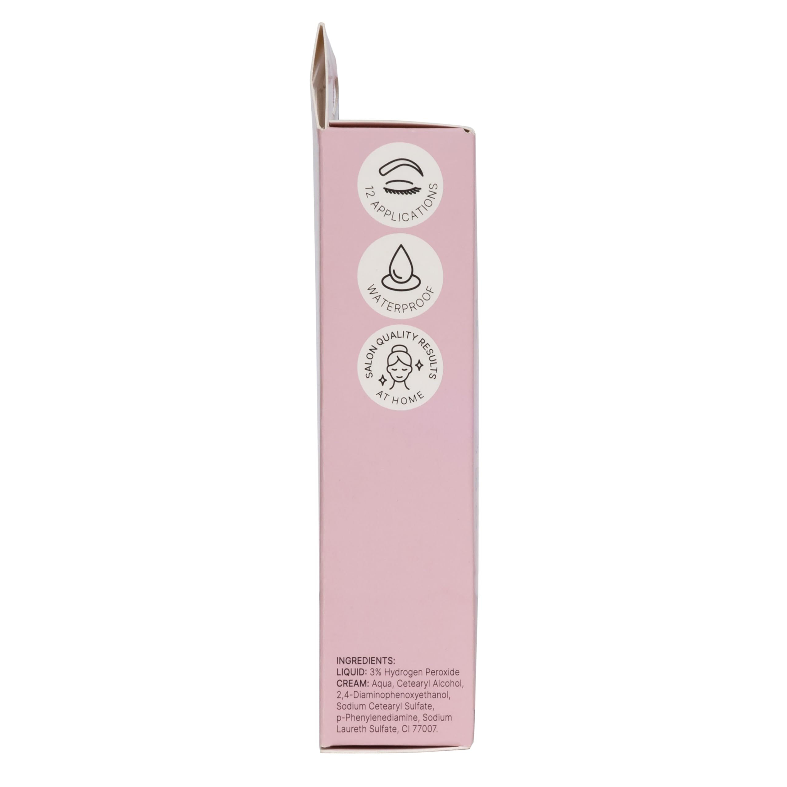 MaxRelief Brow Gel with plant extracts close-up highlighting gentle formula