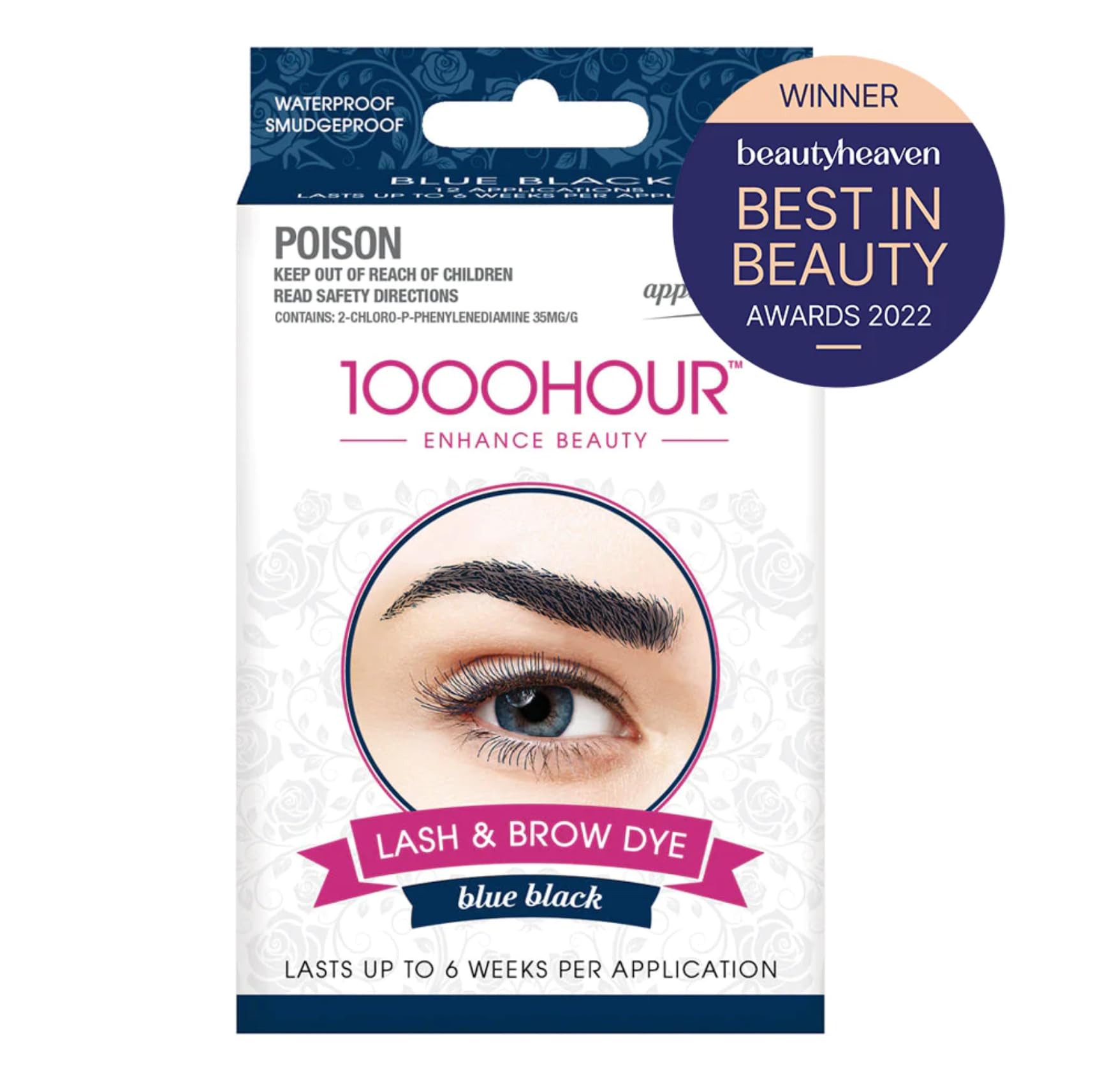 MaxRelief Brow Kit in use for a defined look