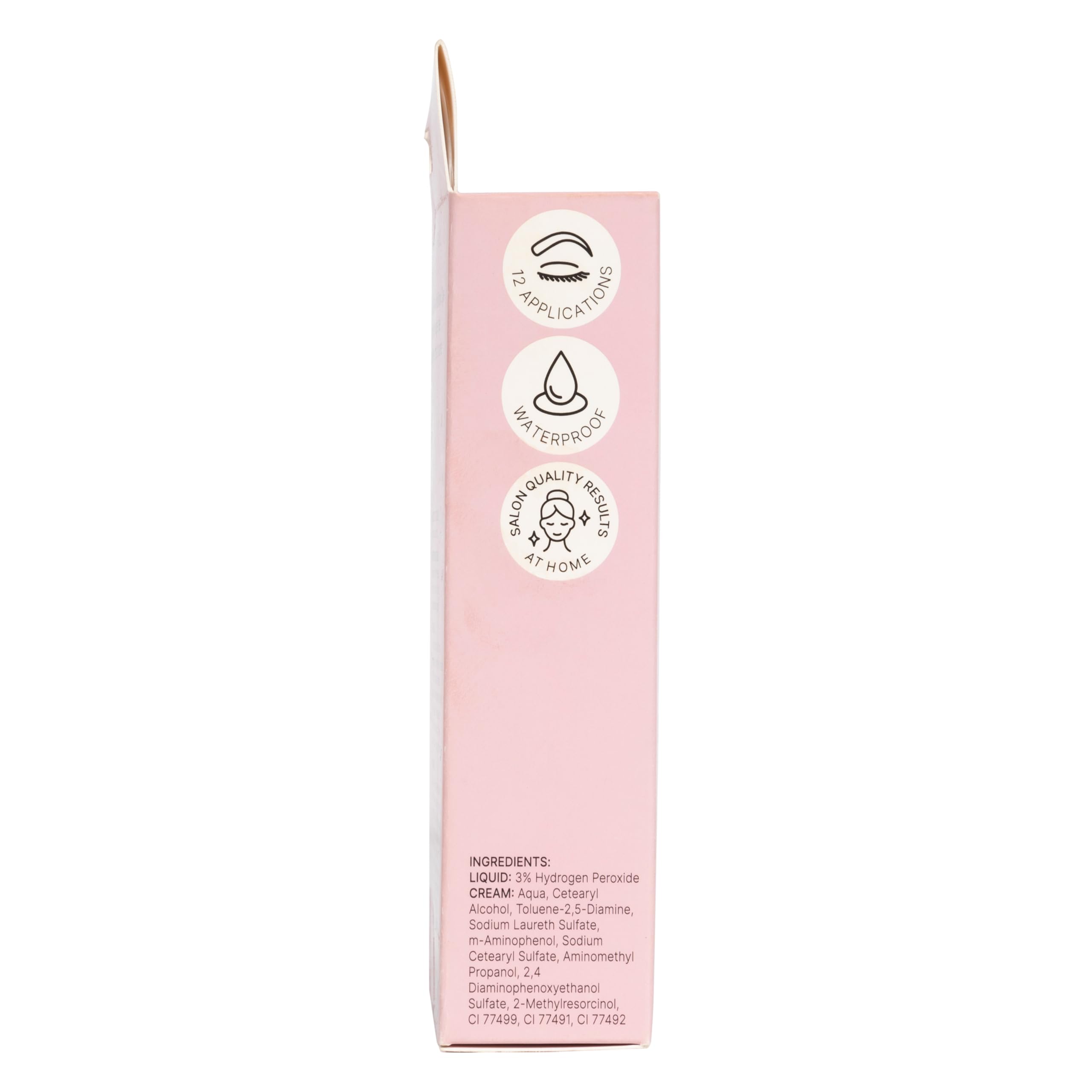 MaxRelief Gentle Plant Extract Formula nourishes brows during application.
