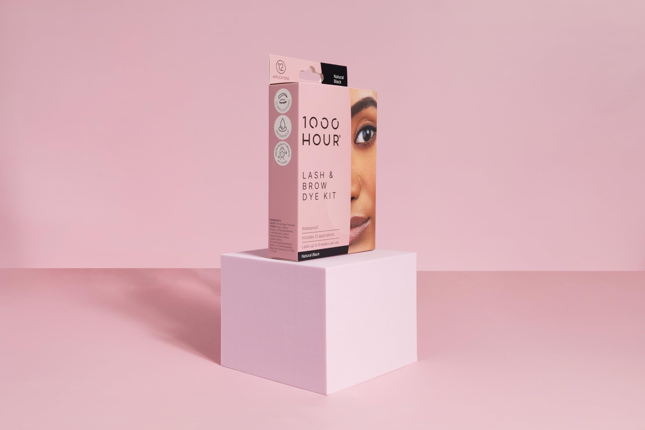 MaxRelief Gentle Plant Extract Formula nourishes brows during application