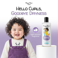 After-wash hair looks smooth and shiny with MAYA MARI