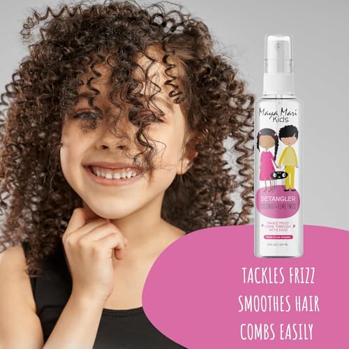MAYA MARI detangler spray bottle easing brushing of knots