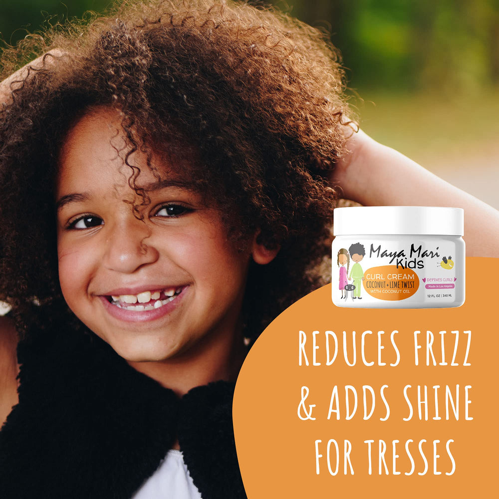 MAYA MARI packaging box signals tear-free, gentle kid formula