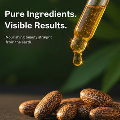 Mayan's Secret glass bottle packaging protects formula from light.