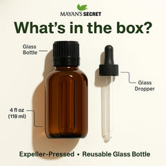 Mayan's Secret Moringa Energy Oil pour showing quick absorption.